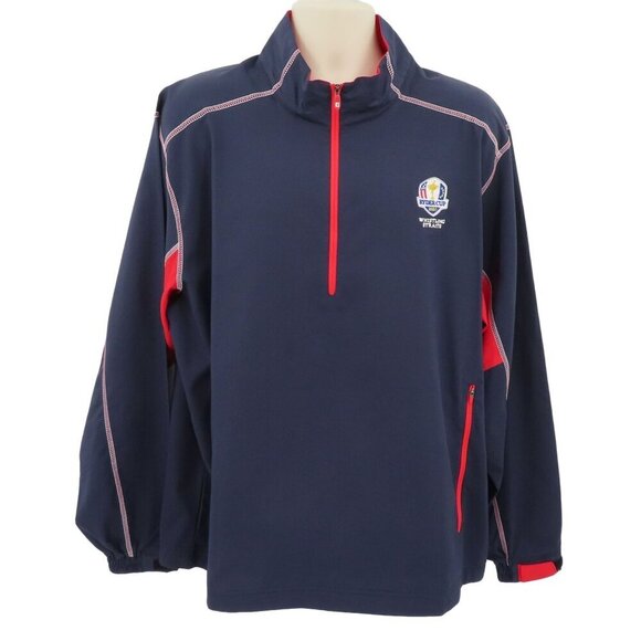 FootJoy Other - Footjoy Men XL 2020 Ryder Cup Whistling Straights Zip Pullover Golf Jacket Coat
